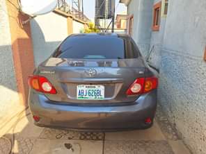 A picture of 2010 Corolla in Abuja Barely 6months used First body and