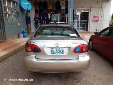 A picture of Clean Toyota Corolla 06 for sale at a give away