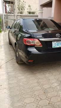 A picture of Distress alert 2010 Corolla neatly used