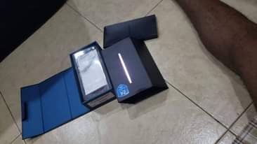 A picture of Samsung Galaxy Note 9 2months use everything is intact carton