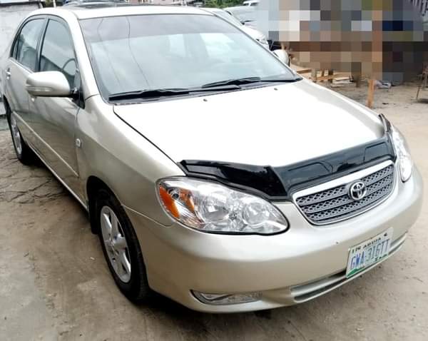 A picture of 4 8m Toyota Corolla 2004 Belgium grade Port Harcourt 09168745595