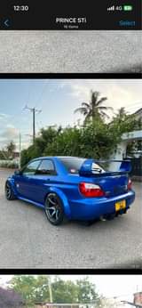 A picture of SUBARU WRX STI TSH 38 5Mil CALL 0759065737