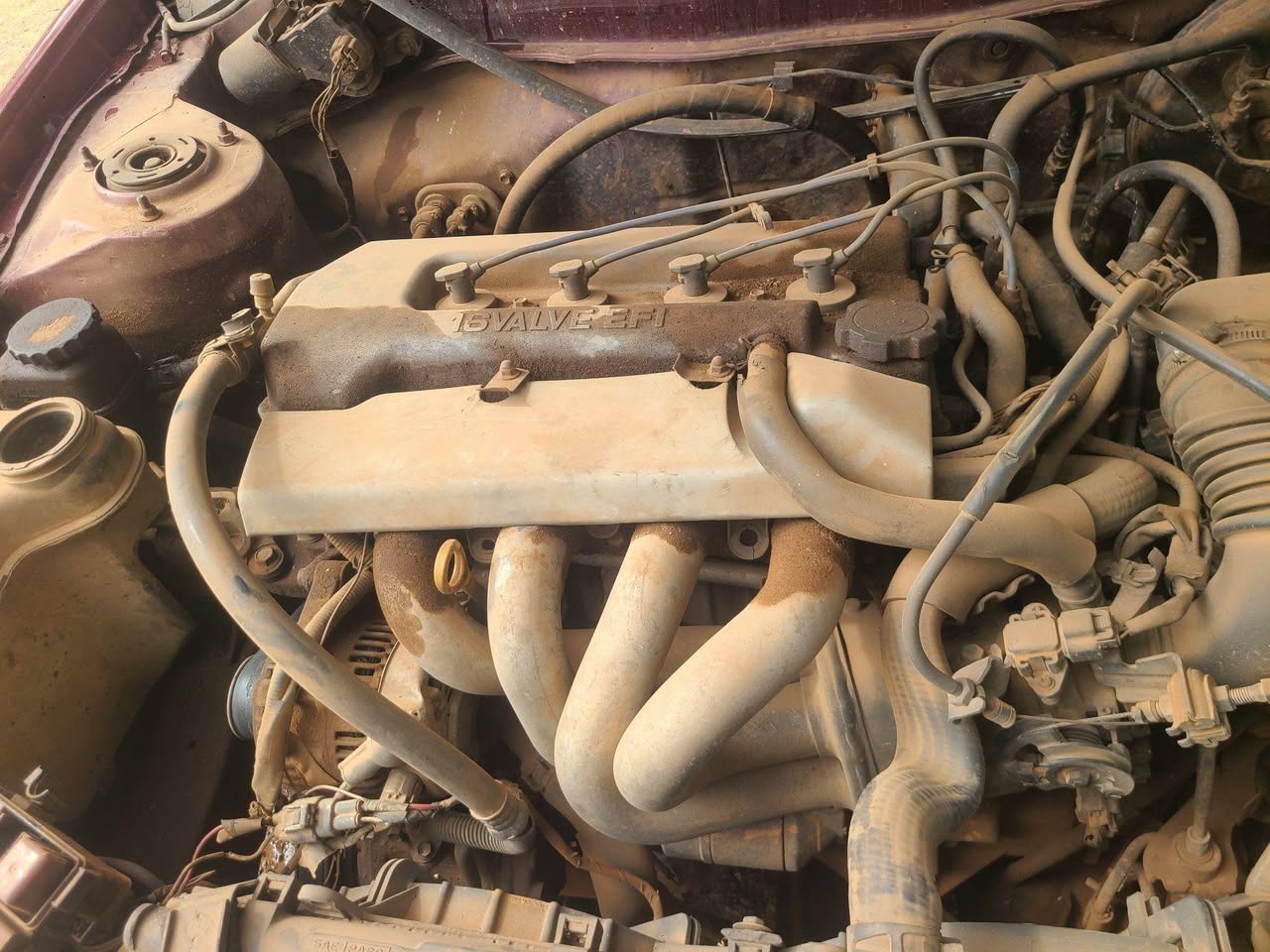 A picture of Toyota corolla aka okerejuwelo