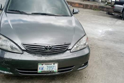 A picture of toyota Camry big daddy engine have nose