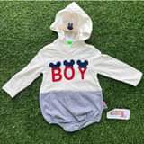 A picture of Baby boy hoodie material Cotton size available 0 to 3