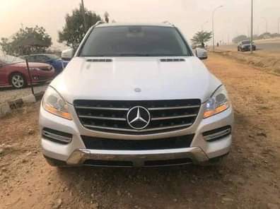 A picture of FRESH ENTRY FOREIGN USED 2013 MERCEDES BENZ ML350 Full option