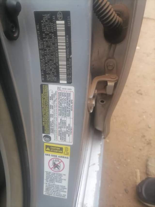 A picture of 08 Camry V4