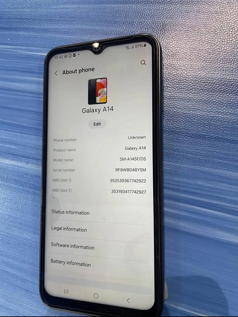 used samsung galaxy