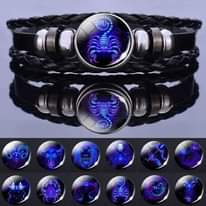 A picture of Zodiac sign bracelets 0764520550
