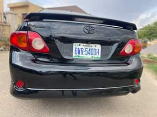 A picture of Distress sale Toyota corolla 2009 registered price 4M abuja 08035333125