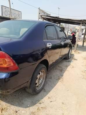 A picture of Toyota Corrola Bank Type 2004 model clean body and clean