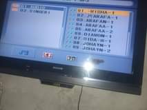 A picture of TV