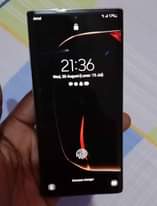 A picture of Samsung note 10 5G 256gb ram 12gb