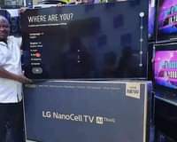 A picture of TUNATOA TV KWA MKOPO UKU UKILIPA KDG KDG NDANI YA