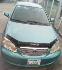 A picture of Toyota Corolla 2004 Model Straight body beautiful interior Condition Nigerian