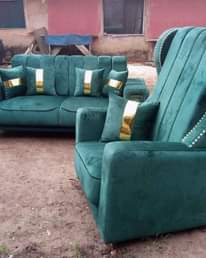 A picture of Sofa lined up with high density seats and quality finishing