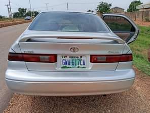 A picture of Toyota Camry light very sharp and clean untempered engine and