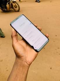 A picture of Samsung galaxy S8plus