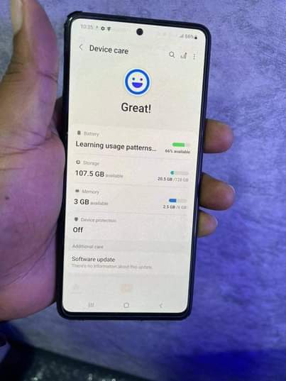 A picture of Samsung galaxy M31s