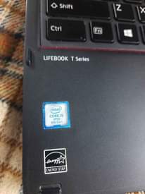 A picture of Fujitsu touch screen