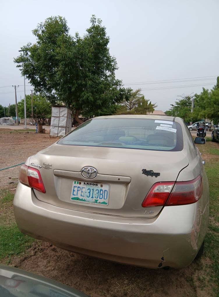 A picture of Distress Toyota camry