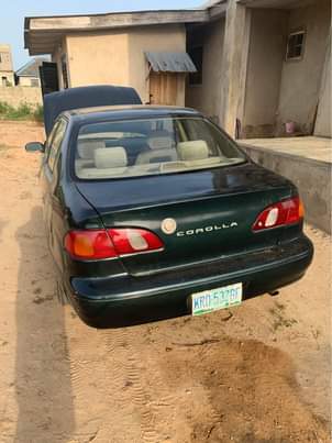 A picture of Toyota corolla