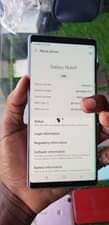 A picture of Samsung Galaxy Note 9