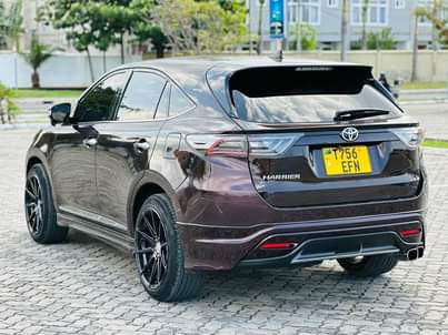 A picture of Toyota harrier new model