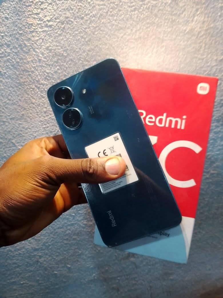 A picture of Redmi 13c 4 4gb ram 128gb rom available super clean