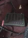 A picture of Woofer and laptop