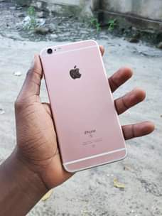 A picture of iPhone 6s Plus Storage 64 Finger Battery health Price 145k