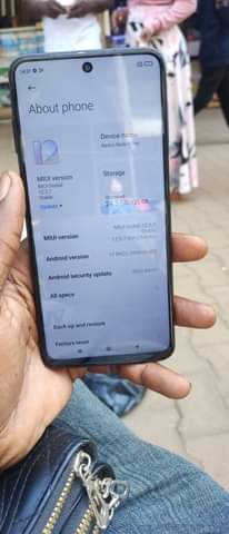 A picture of Redmi note 9pro