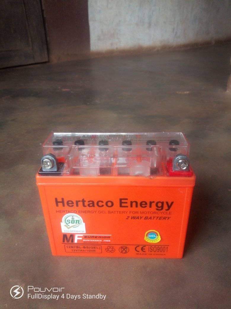 A picture of New 12v 7ah battery for sale