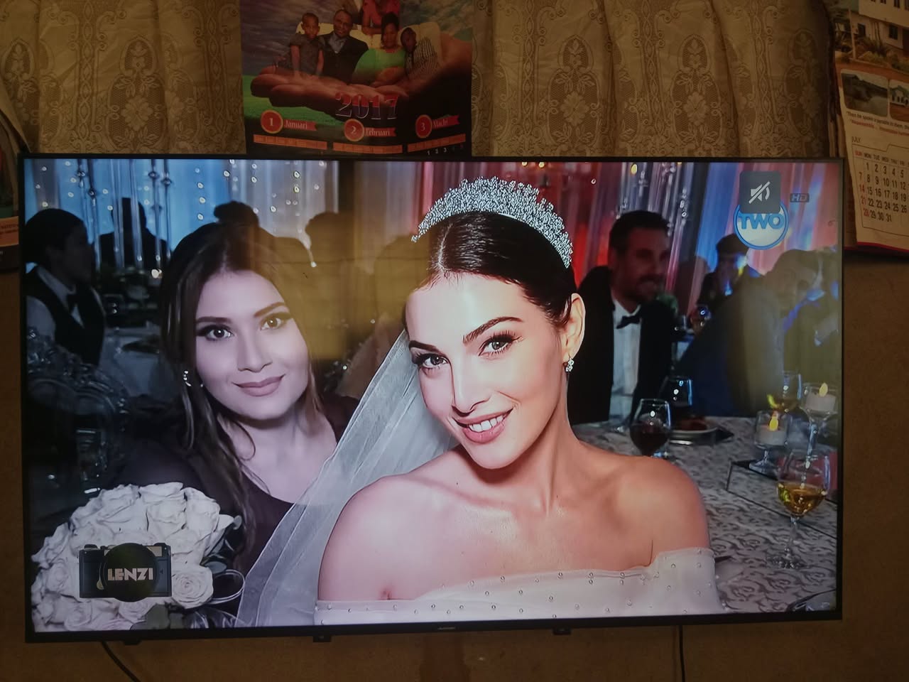 A picture of Tv inches 60 smart android call 0750592828