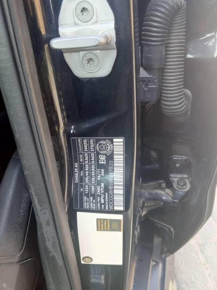 A picture of Mercedes Benz GLK 2011 ..07088153375