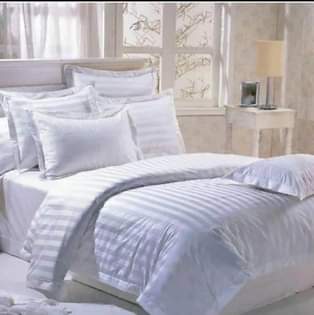 A picture of bed sheet