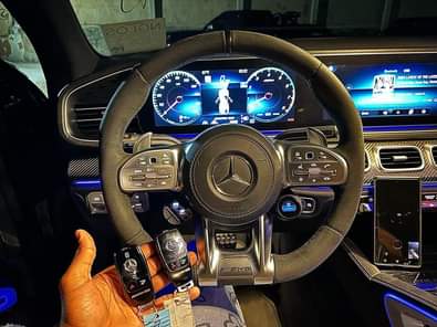 A picture of BLACK PANTHER MERCEDES BENZ GLE53 COUPE AMG 2022 Toks Deets