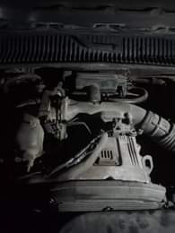 A picture of kia Sportage 02 flash on first body pan engine and