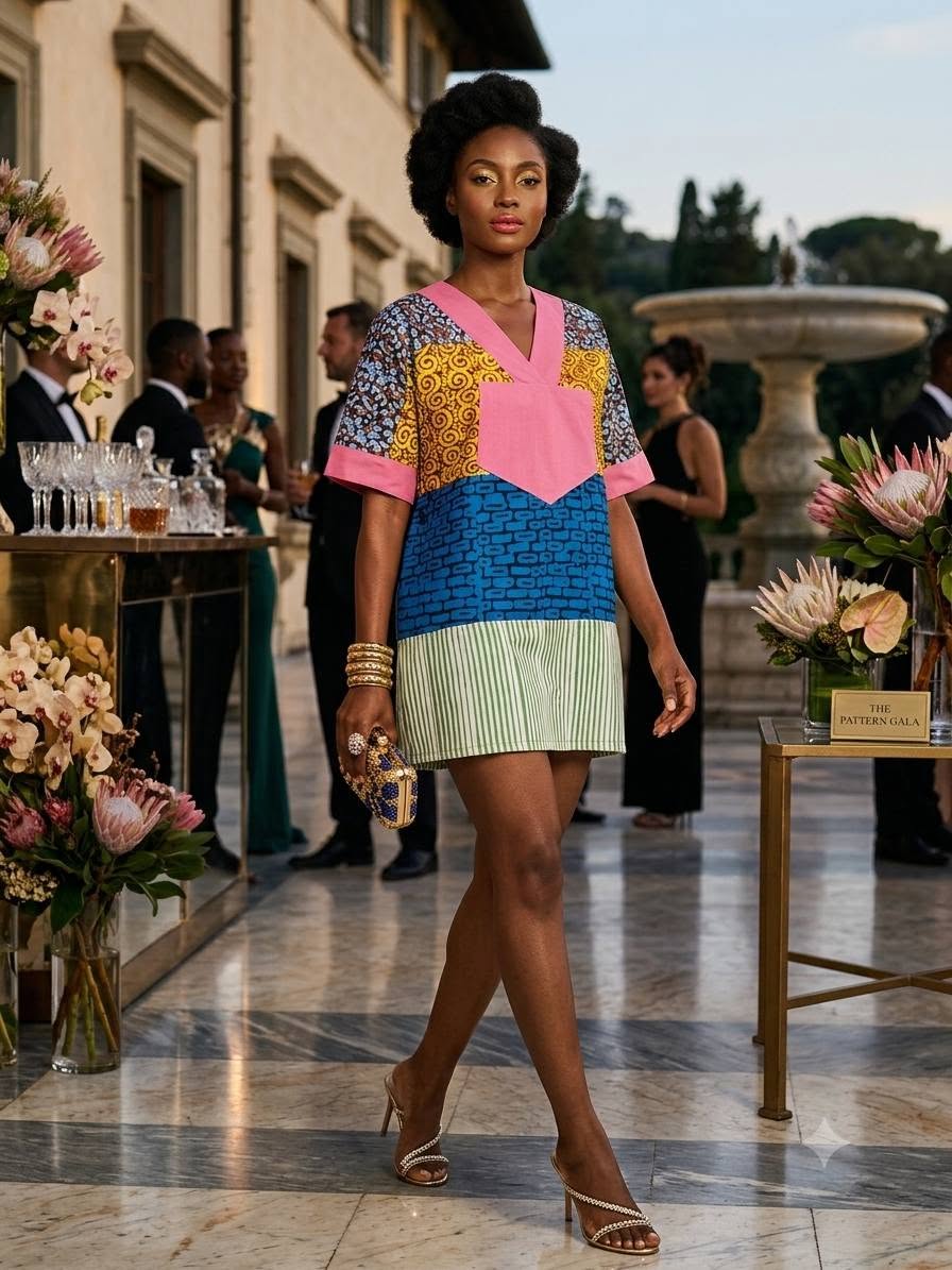 A picture of Kaftan gown