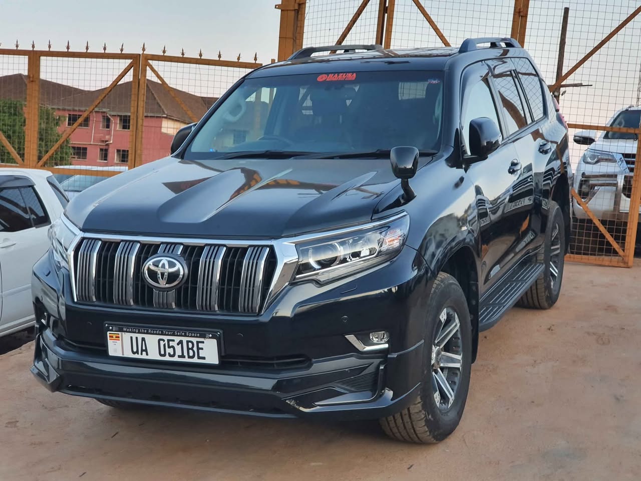 A picture of Land cruiser with 2018 face in perfect condition buy and