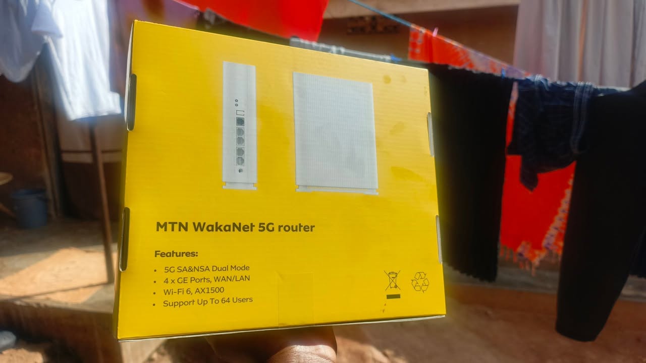 A picture of Mtn 5g Wi Fi router