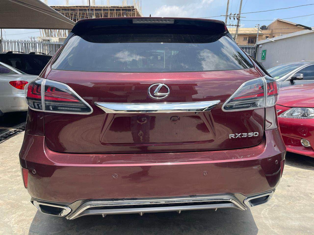 A picture of Reg Lexus Rx350 2014 face lift to 2017