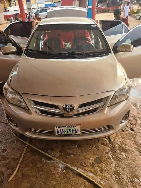 A picture of Corolla 010 model 5 9m location Onitsha everything working perfectly