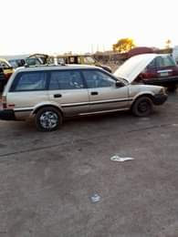A picture of Toyota Corolla wagon automatic transmission first body pan is available