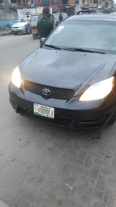 A picture of Registered Toyota matrix MODEL 2004 LOCATION CELE ENGINE GEAR AC