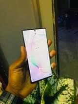 A picture of Samsung note 10 plus 5g