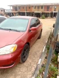 A picture of Corolla 06 first body Engine unscrew Gear untouched AC chilling