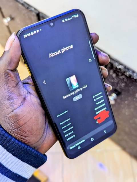 A picture of Samsung A24
