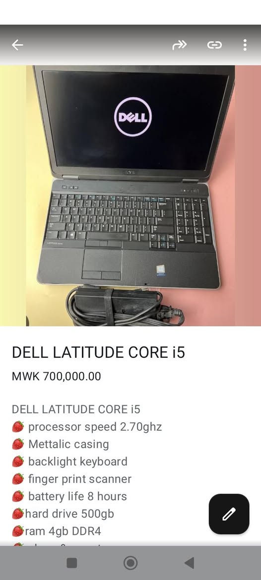 dell laptop