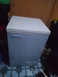 A picture of Nauza deep freezer litre 100 offer lak 260k inagandisha kwa